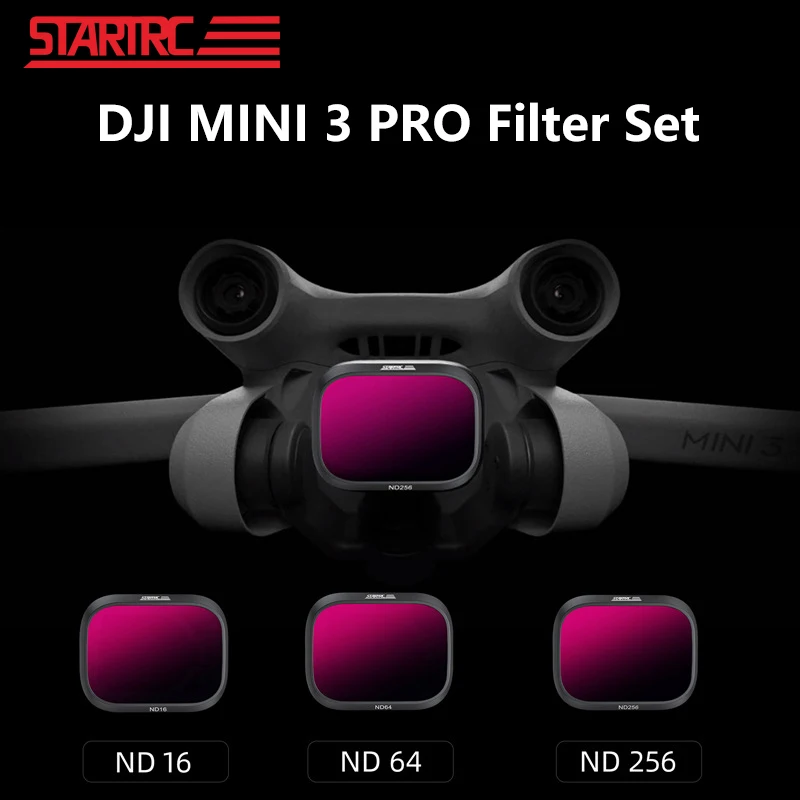 

DJI Mini 3 Pro Filter Set ND16 ND64 ND256 ND Filter Professional Gradient GND32 Filter Drone Camera Lens Filters Accessories