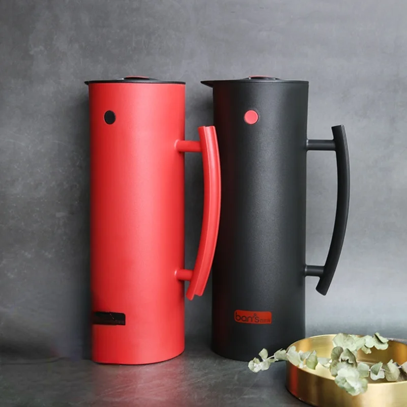 

European Style Glass Liner Thermal Insulation Kettle Household Large-capacity Thermos Boiling Water Bottle