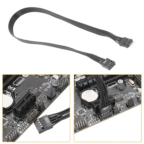 USB 2.0 удлинительный кабель 9-контактный