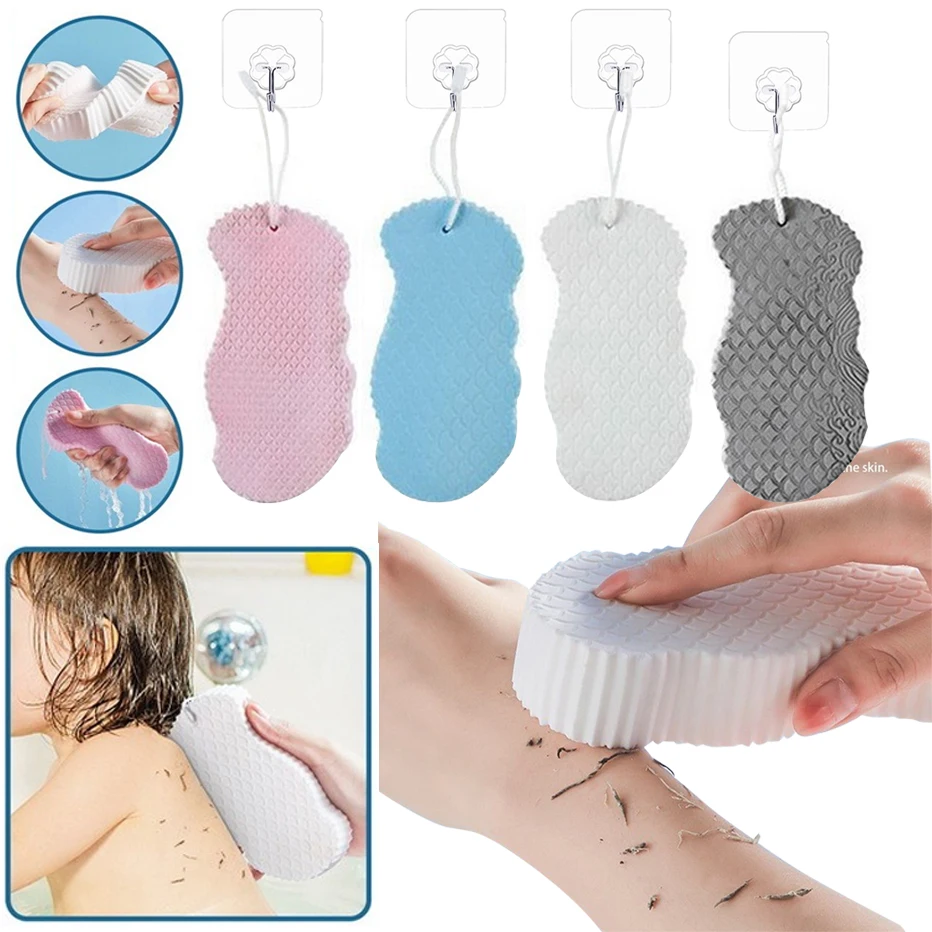 

Exfoliating Sponge Soft Sponge Body Scrubber Bath Exfoliating Scrub Sponge Shower Brush Body Skin Cleaner Dead Skin Remover