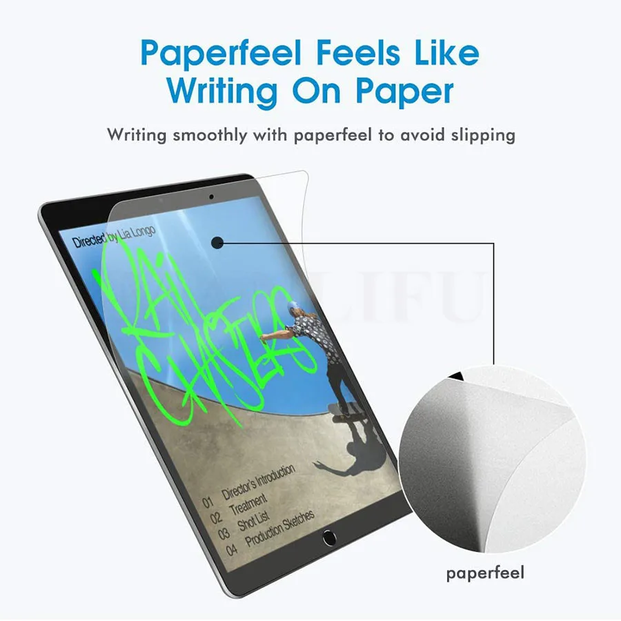 Антибликовая защитная пленка PET для iPad Pro 11 2021 12 9 Air 4 5 2022 8th 7th 9th Mini 6 10 2 Гидрогелевая