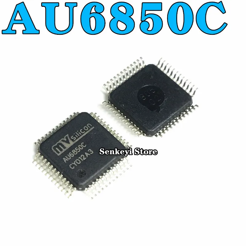 

New original AU6850 AU6850C AU6850CA audio IC decoding chip LQFP48
