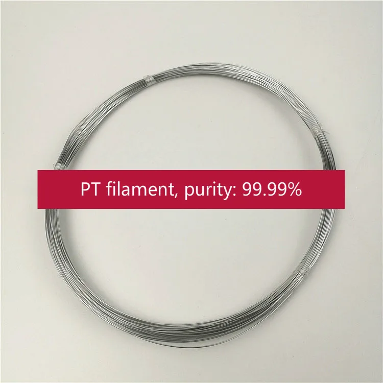 

Platinum wire electrode diameter 0.3/0.4/0.5/0.6/0.7/0.8/0.9/1.0mm length 10cm purity 99.99%
