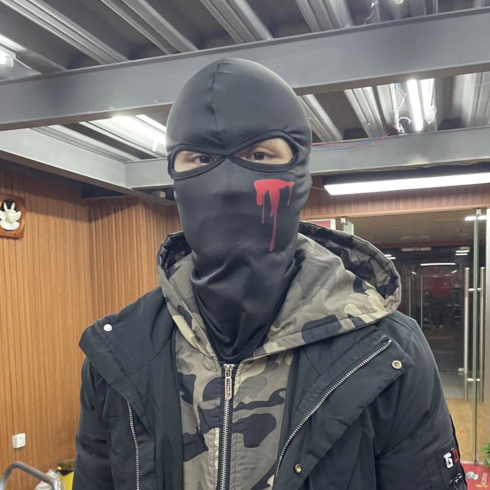 Маска-Балаклава на все лицо тактическая зимняя Лыжная велосипедная шапка из CS