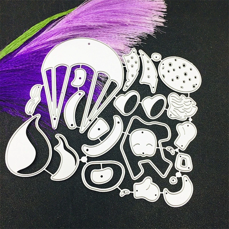 

Parachute Combination Metal Cutting Dies Handmade Crafts Projects Art Creation