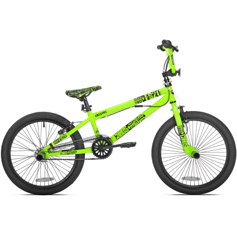 

Kent 20" Thruster Chaos BMX Boy's Bike, Green bicycles gray bike mountain folding