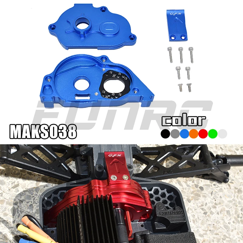 

GPM ARRMA 1/10 SENTON KRATON 4S ARA102690 аксессуары для ремонта из алюминиевого сплава Задний защитный редуктор AR310874