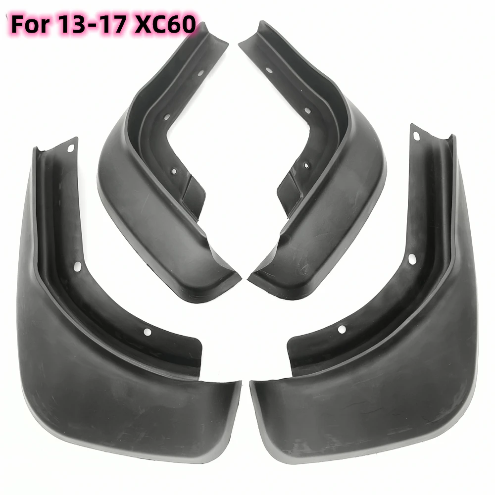 

4 шт. Передний задний брызговик для Volvo XC60 2013-2025 Автомобильные брызговики Грязевой клапан Грязевой клапан Автомобильные крылья Аксессуары Запчасти