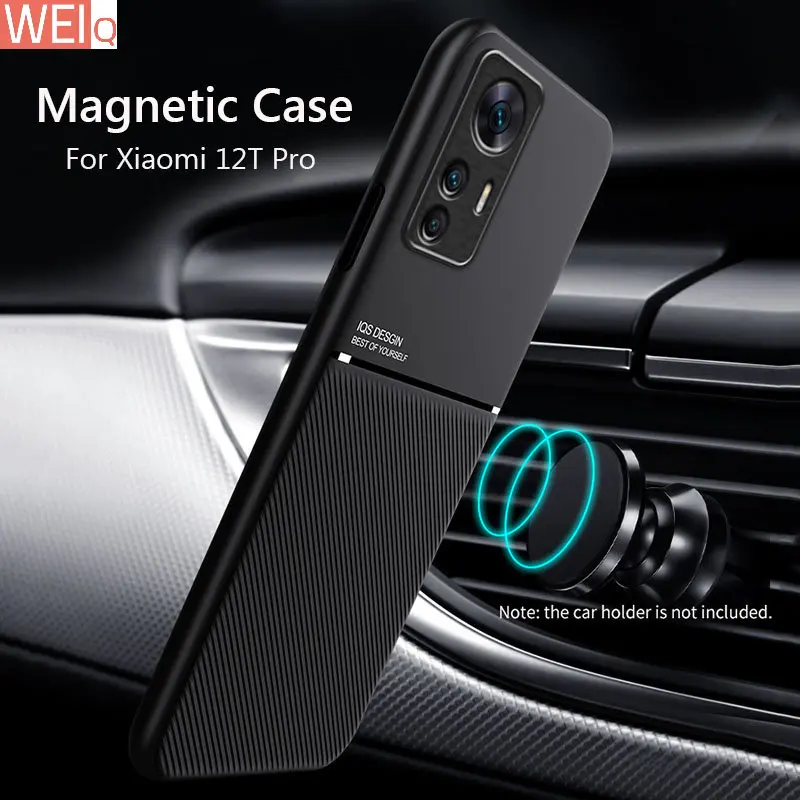 

Luxury Leather Texture Case For Xiaomi Mi 12T Pro 13 12S 11T 10T 9T Pro Ultra 10 9 12X 8 11 Lite 5G NE Car Magnetic Holder Cover