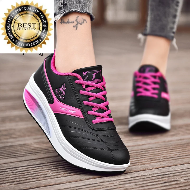 

Spring 2024 Women Shoes Sneakers Leather 's Sports Woman Comfortable Travel For Tenis Feminino