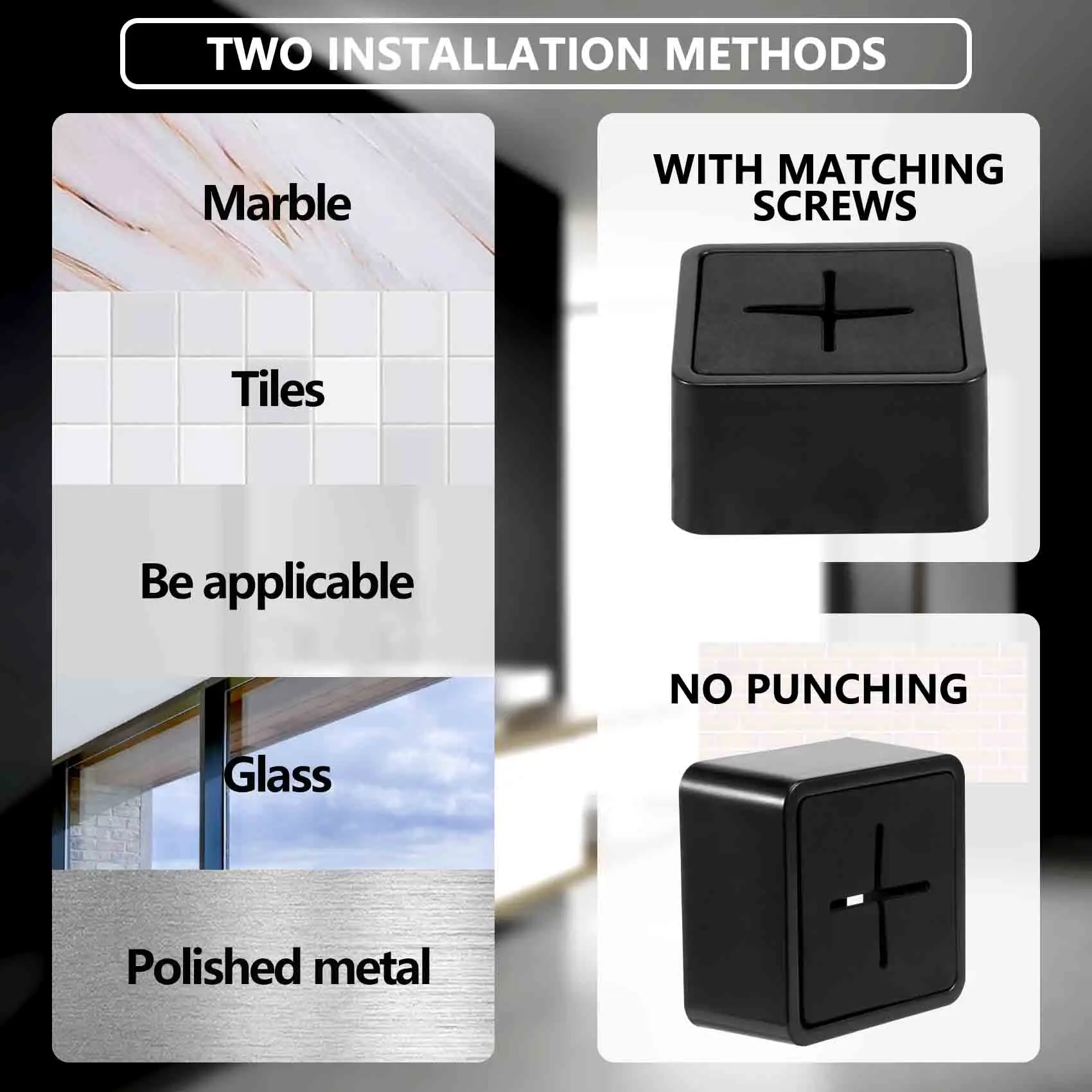 Держатель для полотенец ванной комнаты — самоклеящаяся вешалка кухонных