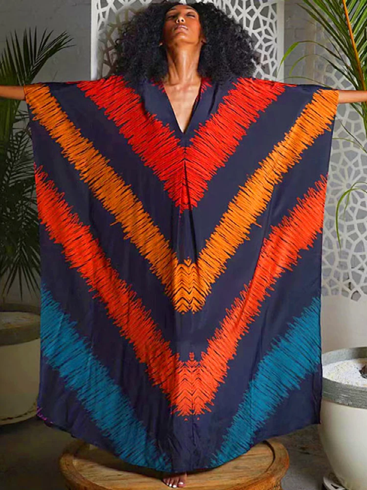 Африканское платье-макси Дашики