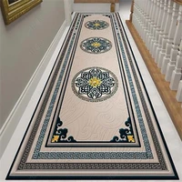 boho style long carpet for corridor hall hallway ethnic carpet runner non slip stair carpet home luxury carpet livingroom decor