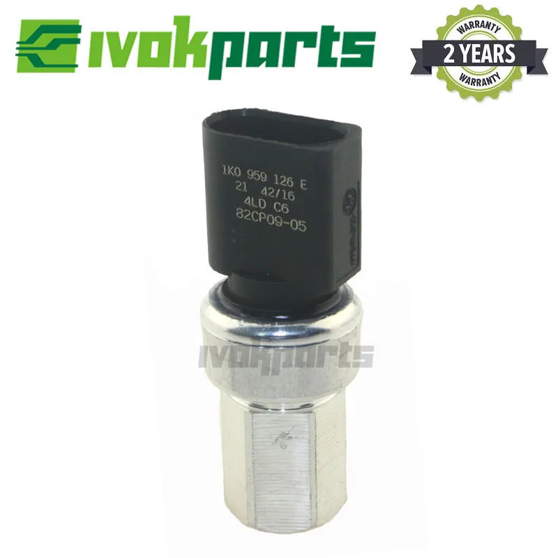 

1K0959126A Air Conditioning A/C Pressure Switch Sensor For SKODA FABIA LAURA OCTAVIA SUPERB YETI 1.2 1.4 1.8 1.9 2.0