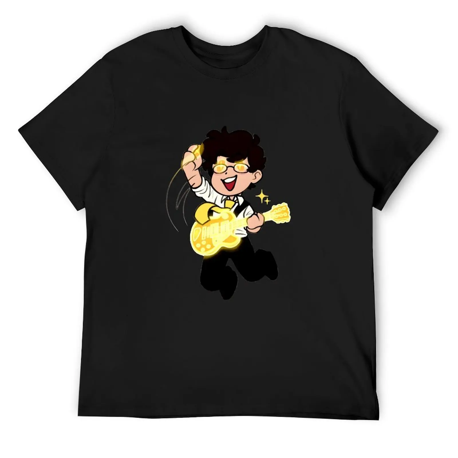 Футболка с гитарой Tally Hall хлопковые футболки рисунком летние топы мужские аниме