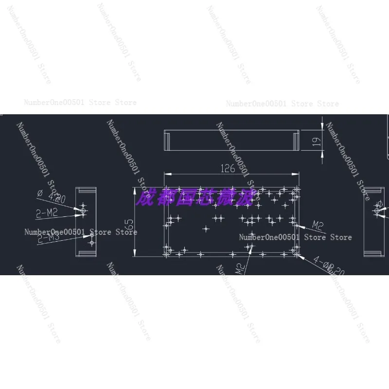 50M-6000M 10W/40dBm RF широкополосный усилитель мощности источник радиочастотного