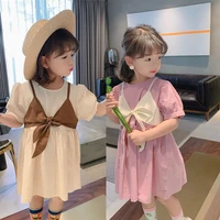 girls puff sleeve princess dress flower girl dresses toddler girl christmas outfits kids dresses for girls korean baby clothes