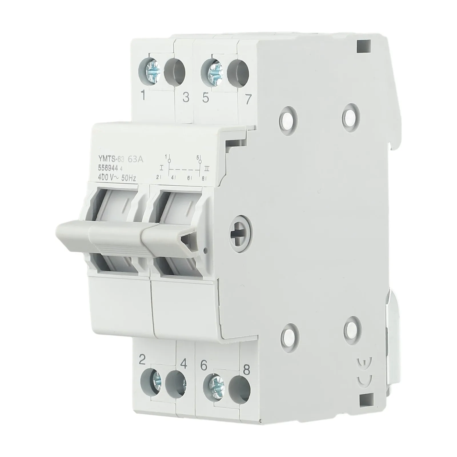 1 шт.-Новый автоматический выключатель для переключения тока 2P 40 А 8 ка AC400