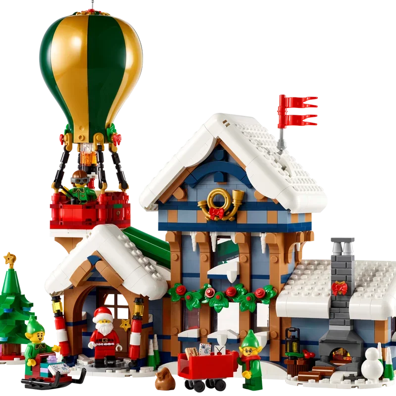 Lego Santa's Post Office 10339 5 Минифигурки для детей 18 лет 1440 штук