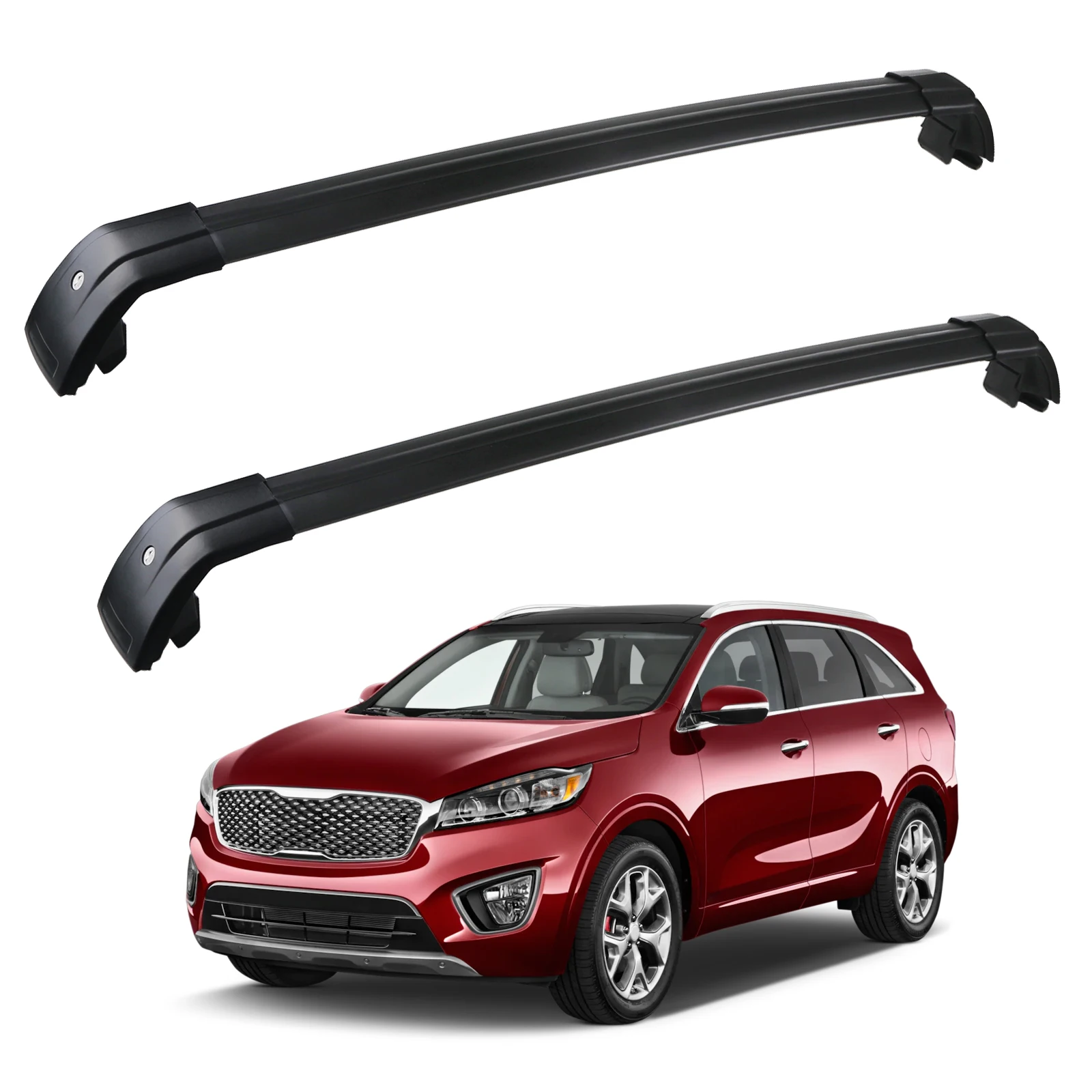 

For Toyota Highlander 2014 -2019 Car Roof Rack Cross Bars XLE & Limited & SE/LE SUV Car Luggage Carrier Roof Rail 150LBS Load