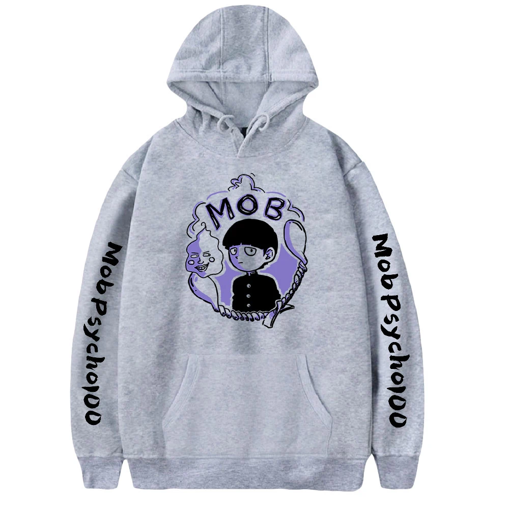 

Mob Psycho 100 Merch Hoodie Streetwear Pullover Loose Sweatshirt Hip Hop Clothes Casual Long Sleeve Cosplay Tracksuit New