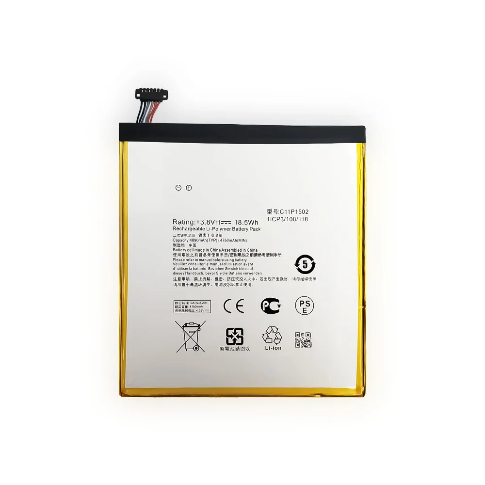 C11P1502 Сменный аккумулятор для мобильного телефона Asus P023 ZenPad 10 Z300C P01T Tablet новый