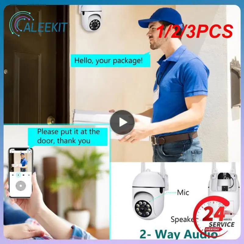 

1/2/3 шт., беспроводная Ip-камера для систем видеонаблюдения