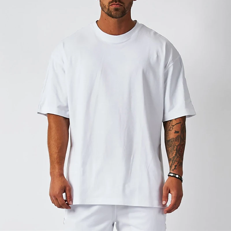 

Brand Men Fashion Extend Hip Hop Summer Cotton Bodybuilding Tshirt Man Muscle Short Sleeve T-shirt Gyms Clothing Fitness T Shirt