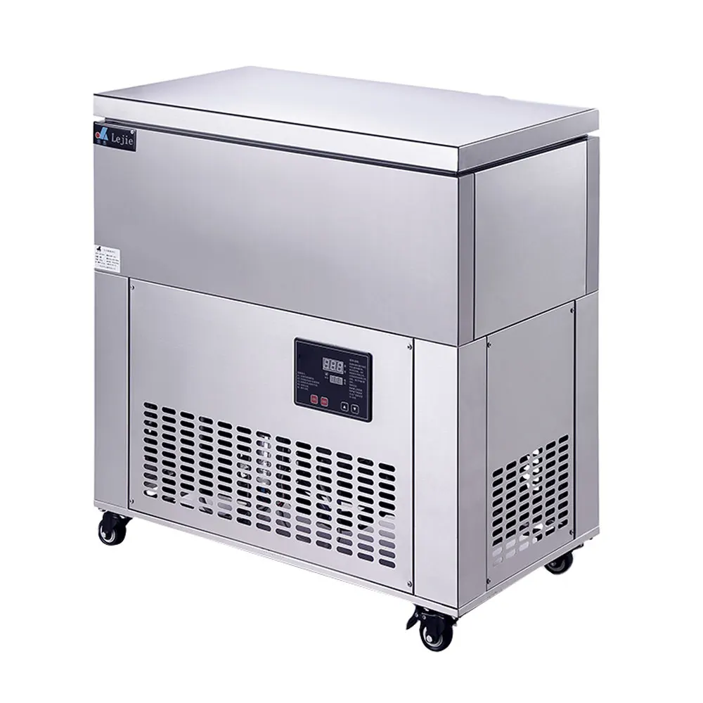 LJM120-6 commercial six-barrel cotton ice block machine snowflake ice cream machine ice machine icicle machine