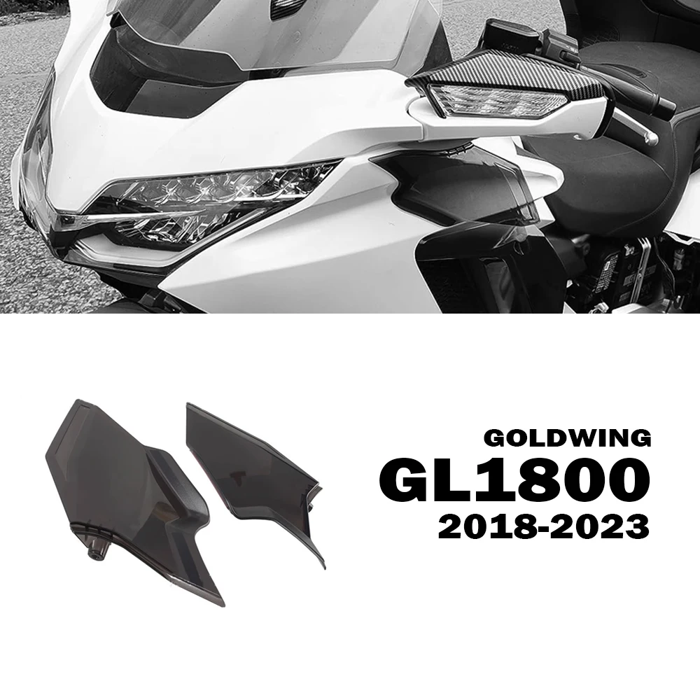 

GL1800 Accessories for Honda Goldwing 2018-2023 Motorcycle Side Air Deflector Gold Wing GL 1800 Windshield Fairing ABS Plastic