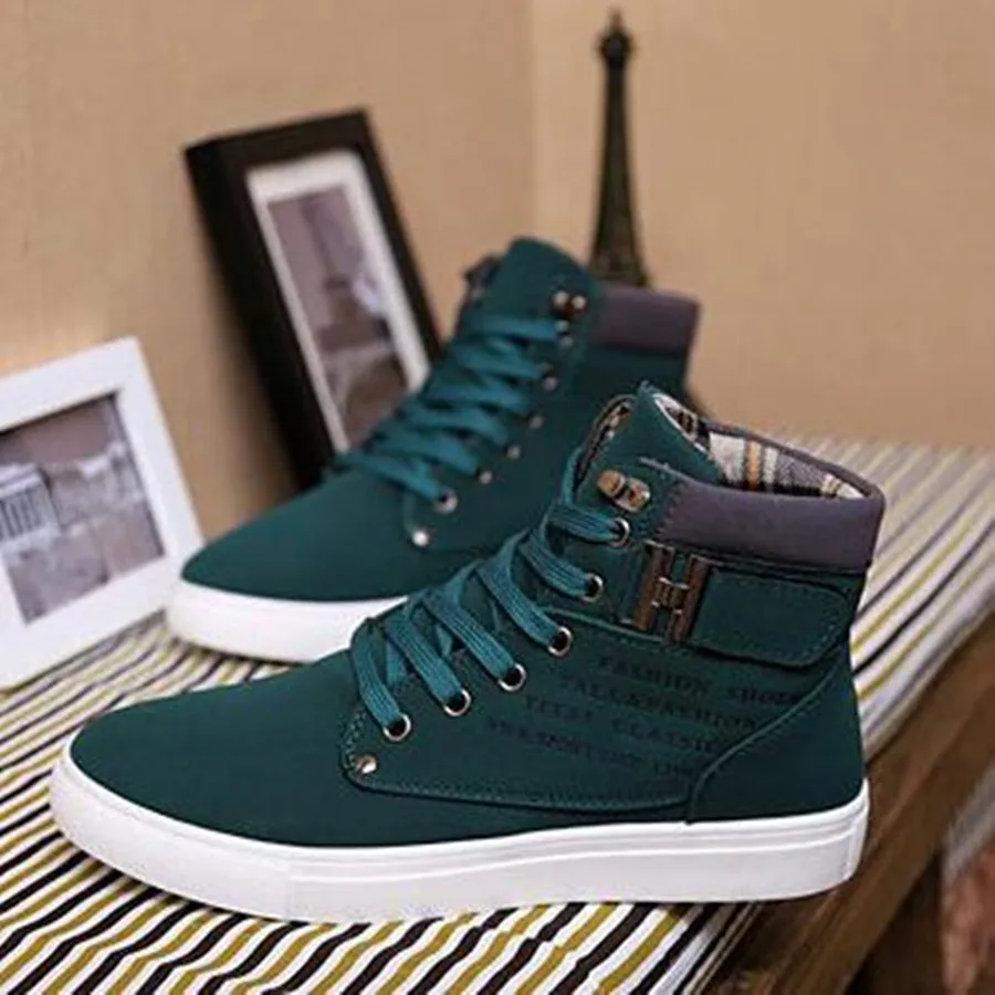 

Men's vulcanized shoes Spring/Autumn Men shoes High quality frosted suede casual shoes