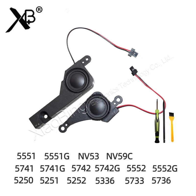 

Left + right Speake +Screwsdriver For ACER 5741 5741G 5742 5742G 5552 5552G 5250 5251 5252 5336 5733 5736 5551 5551G NV53 NV59C