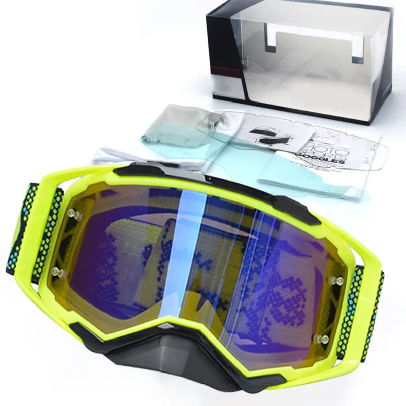 

Glasses Cycling Sunglasses Men Mtb Mountain Bike Glasses Motocross Helmet Motorcycle Goggles Eyewear Bicycle Glass Windproof