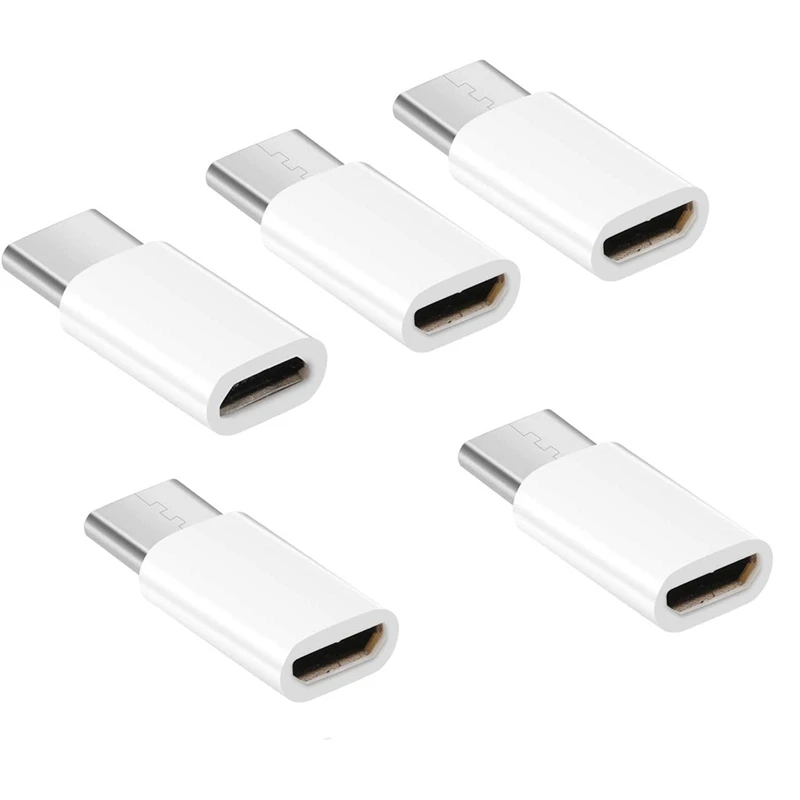

5 шт./лот переходник с Micro-USB на Type-C, адаптер USB C для Letv, Xiaomi Mi, 5X, Oneplus, Huawei, Samsung S8 Plus