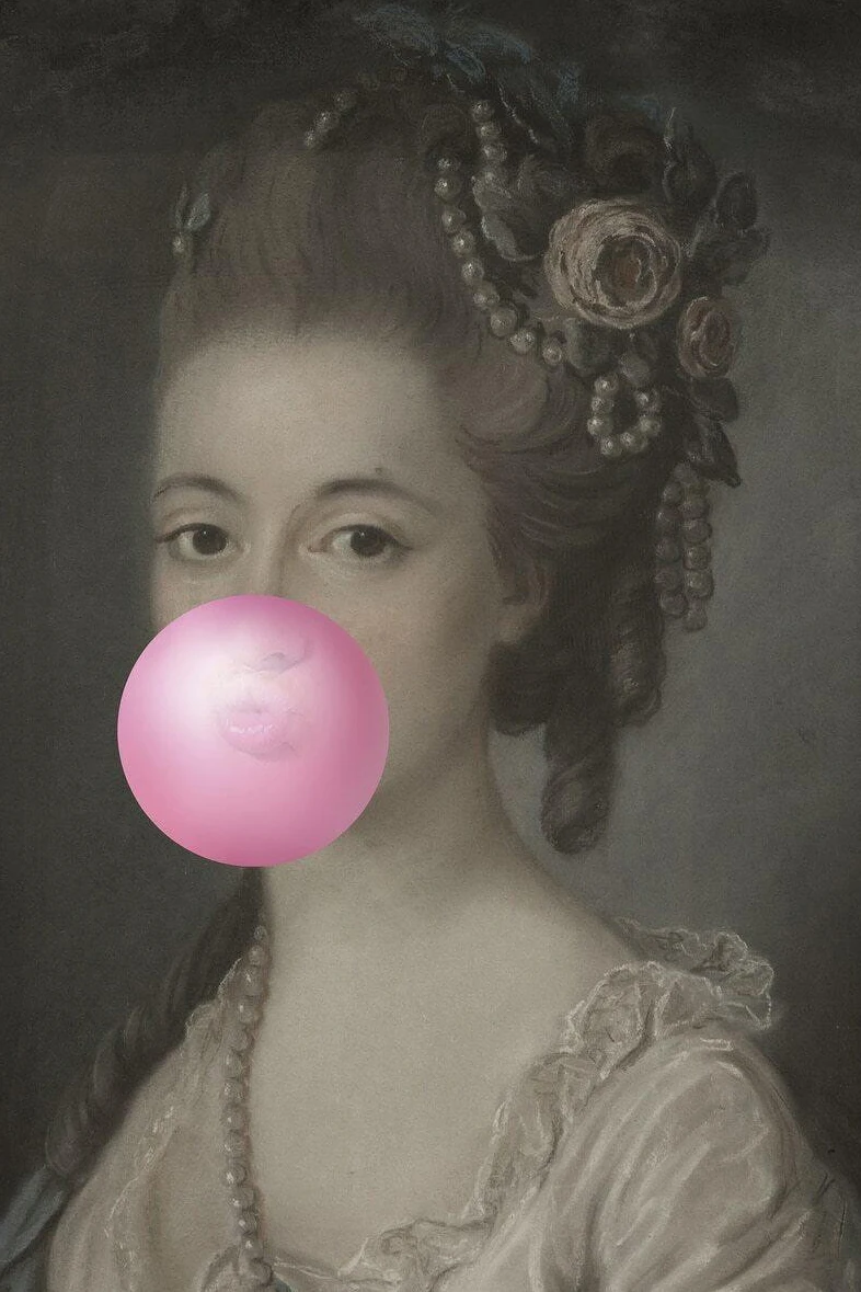 Винтажный повязка на глаза Bubblegum бэткула винтажный постер с рамкой настенное