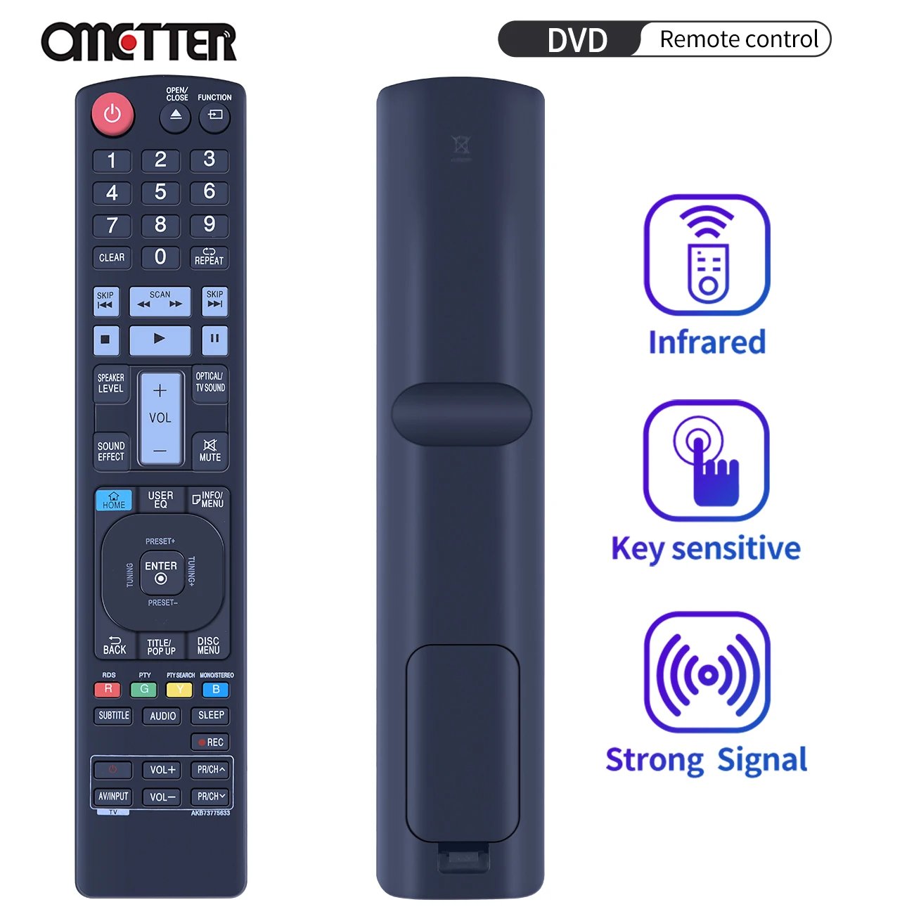 

New AKB73775633 Remote Control For Blu-ray DVD Home Cinema S75B1-S S74T1-C S75T1-W W4-2 S75B1-F S75T1-S LHB655W S65T1-S S65T1