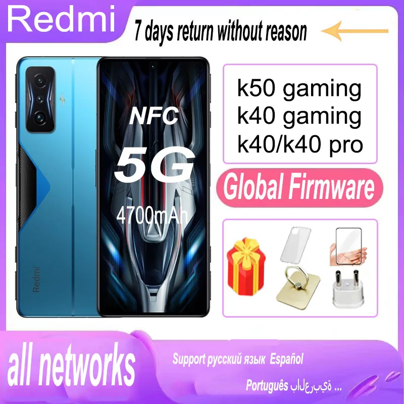 

Смартфон xiaomi redmi k50 игровой k40 gaming k40 pro k40 12G 256G