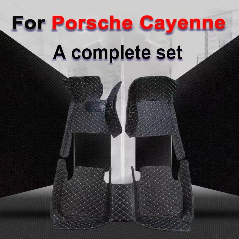 

Car Floor Mats For Porsche Cayenne 9Y0 9Y3 2018~2022 5 Door Anti-dirt Pad Car Mat Luxury Tapis Voiture Car Accessories