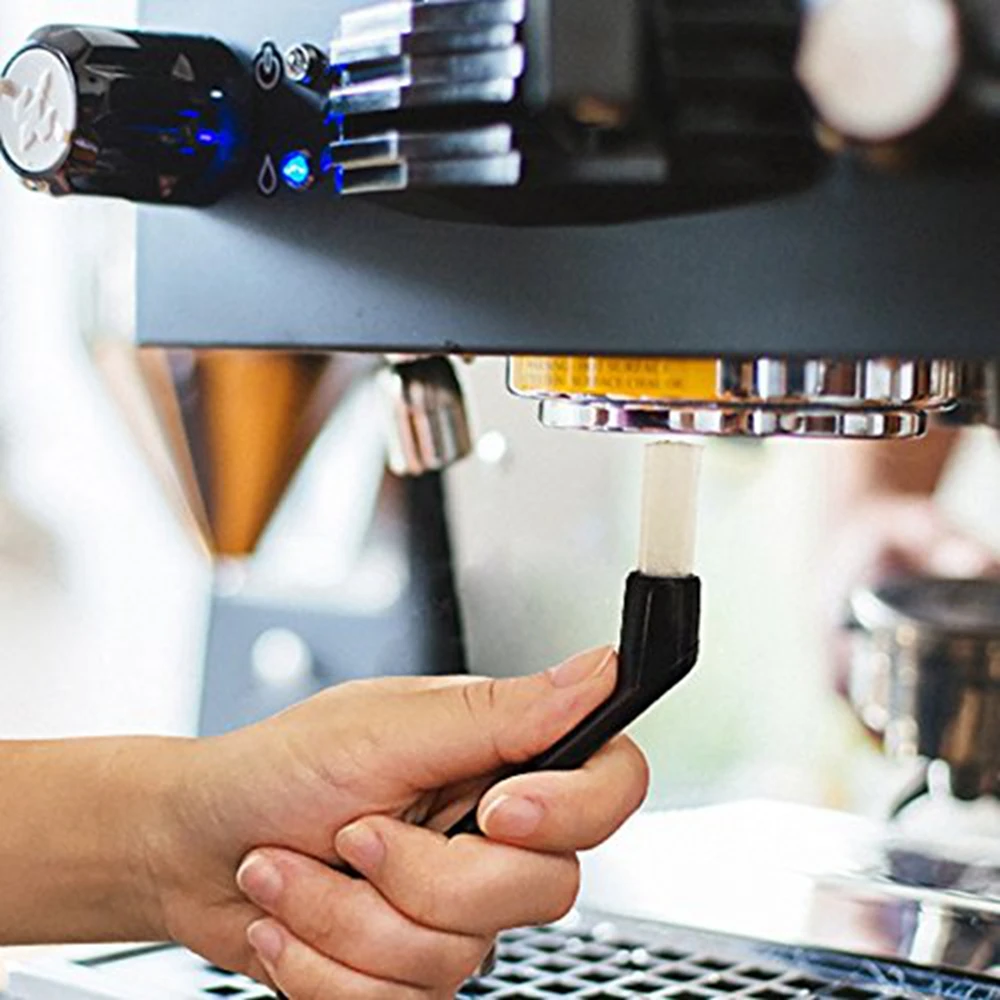 

Coffee Machine Brush Cleaner Coffee Dust Clean Brush Espresso Machine Cleaning Brush Plastic Handle Keyboards Brush Cleaner Tool