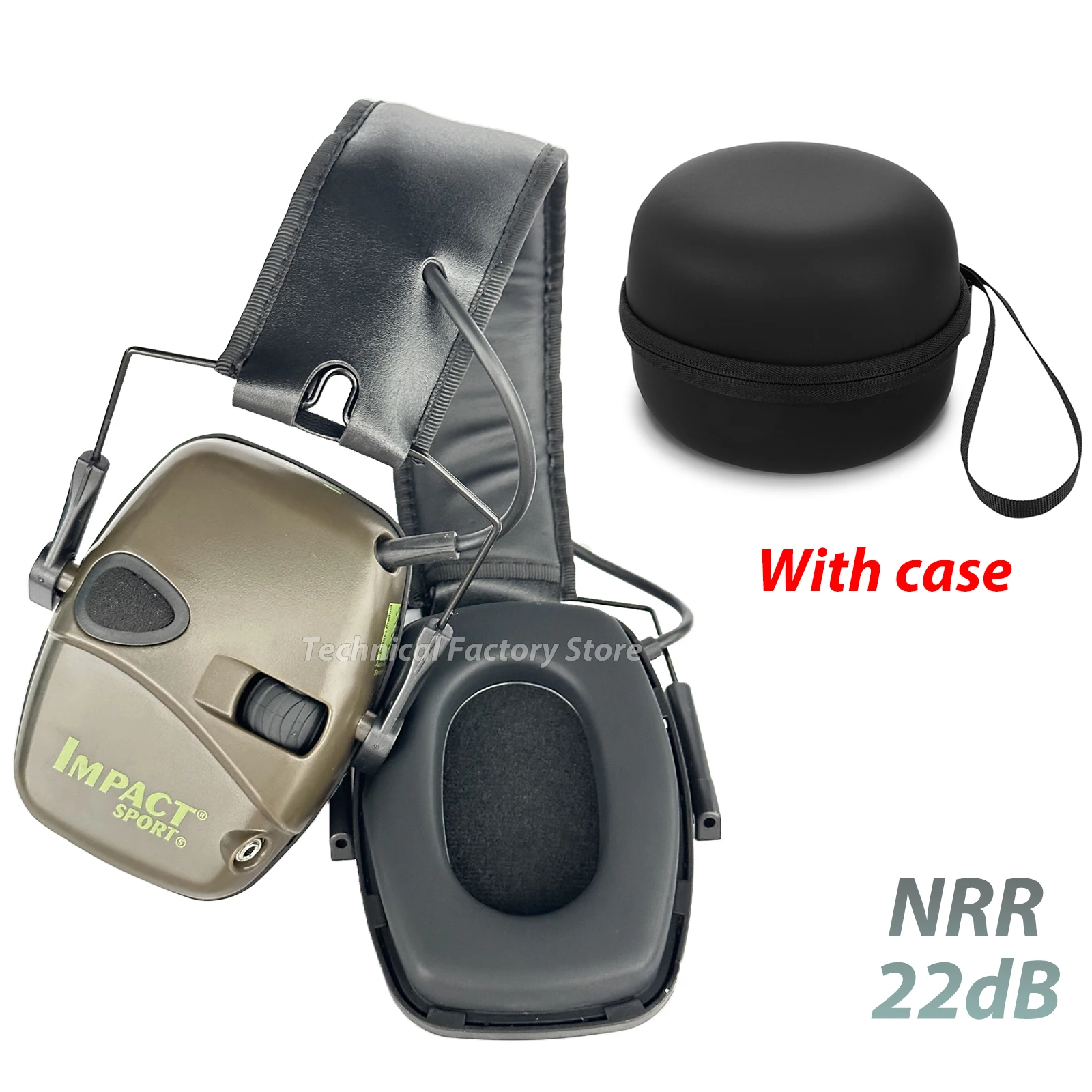 Профессиональная Электронная Защита Ушей Для Стрельбы Гарнитура С