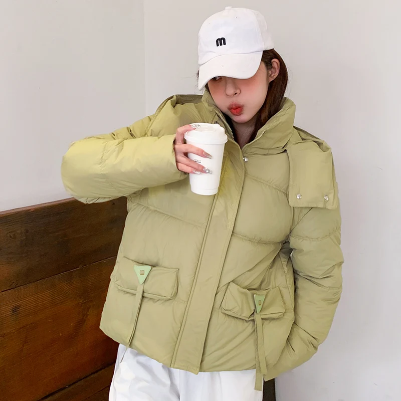 Новая повседневная модная женская зимняя парка для женщин 2024 пальто толстая