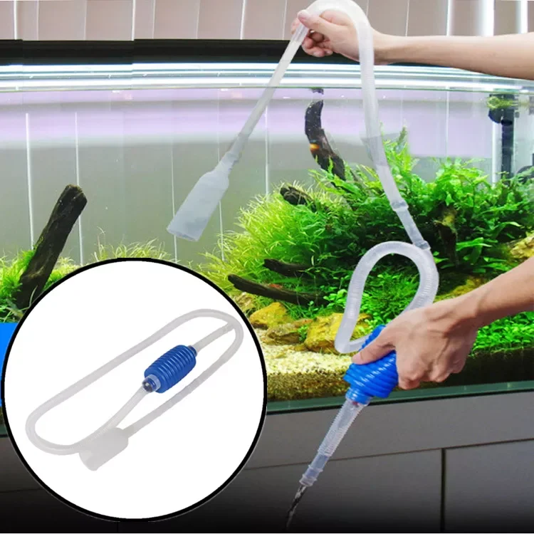 

Siphon Pump Fish Tank Strainer Fish Tank Pump Hang Up Tank Gravel Vacuum Cleaning Cleaner Siphon Pump Aquarium Water Filter Tool