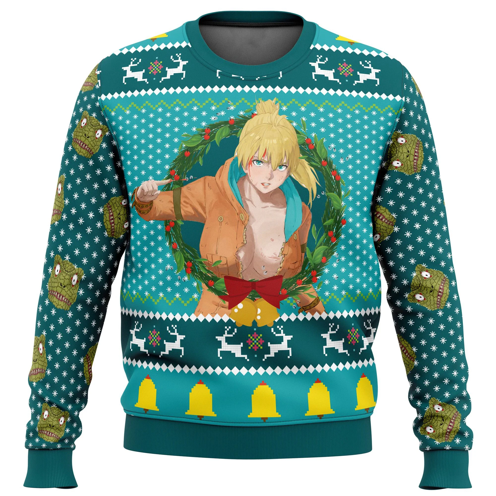 Pulls de Noël 3D Sportif Unisexe Amusant Anime Entourant Cadeaux Carnaval Automne Hiver