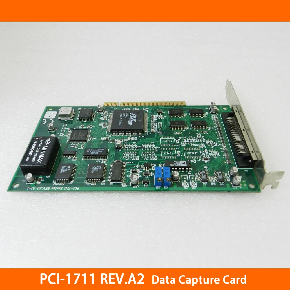 For Advantech PCI-1711 REV.A2 12 Bit 16-Channel Single Ended Input Data Capture Card High Quality Fast Ship