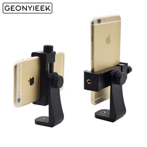 Универсальный адаптер для крепления на штатив, держатель для сотового телефона, вертикальный, поворот на 360 градусов, подставка для штатива для iPhone X, 7 plus, Samsung