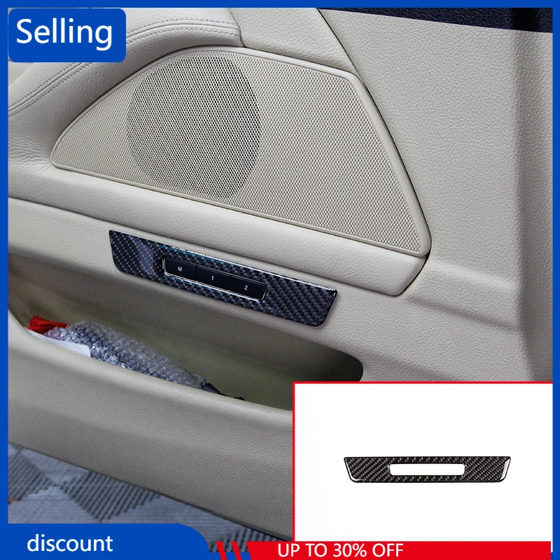 

1 шт. мягкое углеродное волокно для BMW 5 серии F10 F18 520 2011-2016 наклейки на рамку памяти для автомобильного сиденья аксессуары быстрая доставка