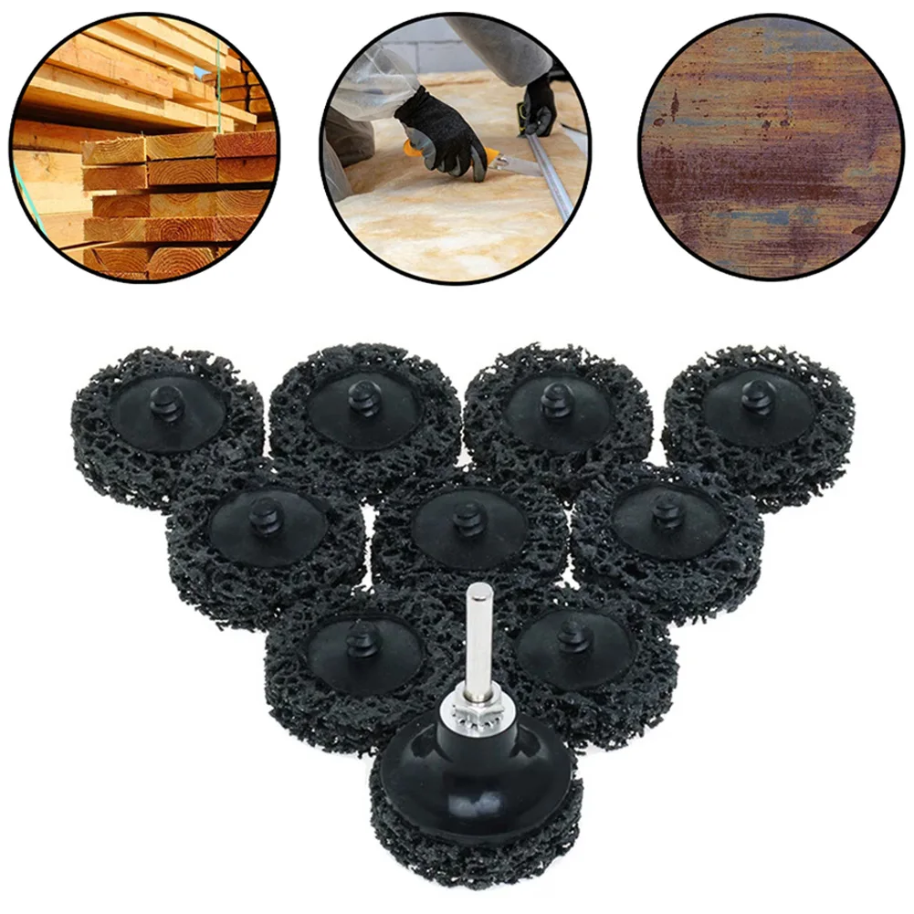 

2Inch Sanding Wheel Grinding Wheels Polishing Wheel Grinding Disc Abrasive Tools Metal Rust Removal With Backing Pads