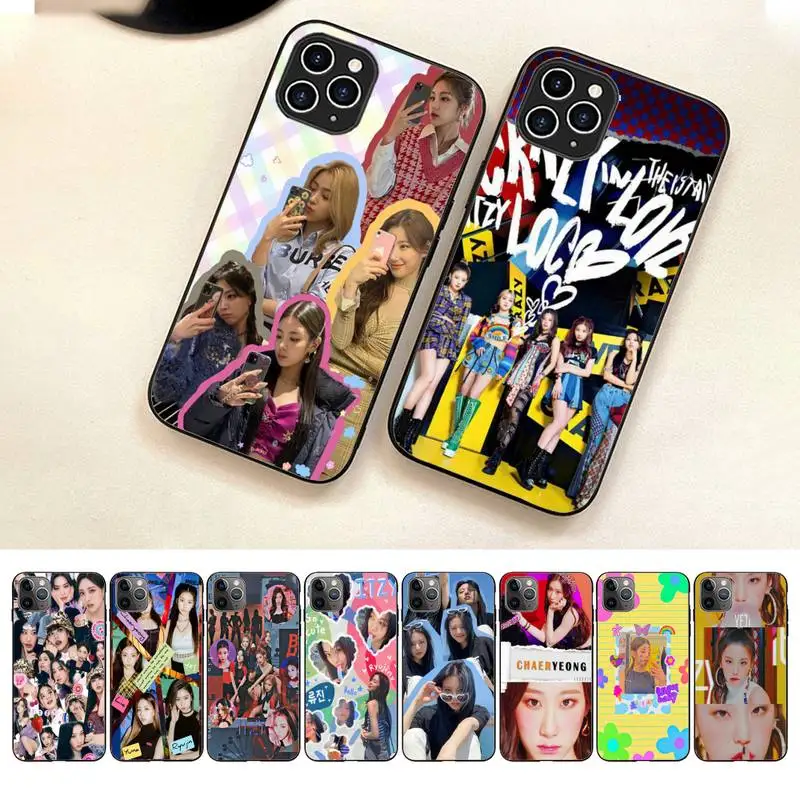 

Kpop I-ITZY Phone Case For Iphone 7 8 Plus X Xr Xs 11 12 13 14 Se2020 Mini Pro Max Case