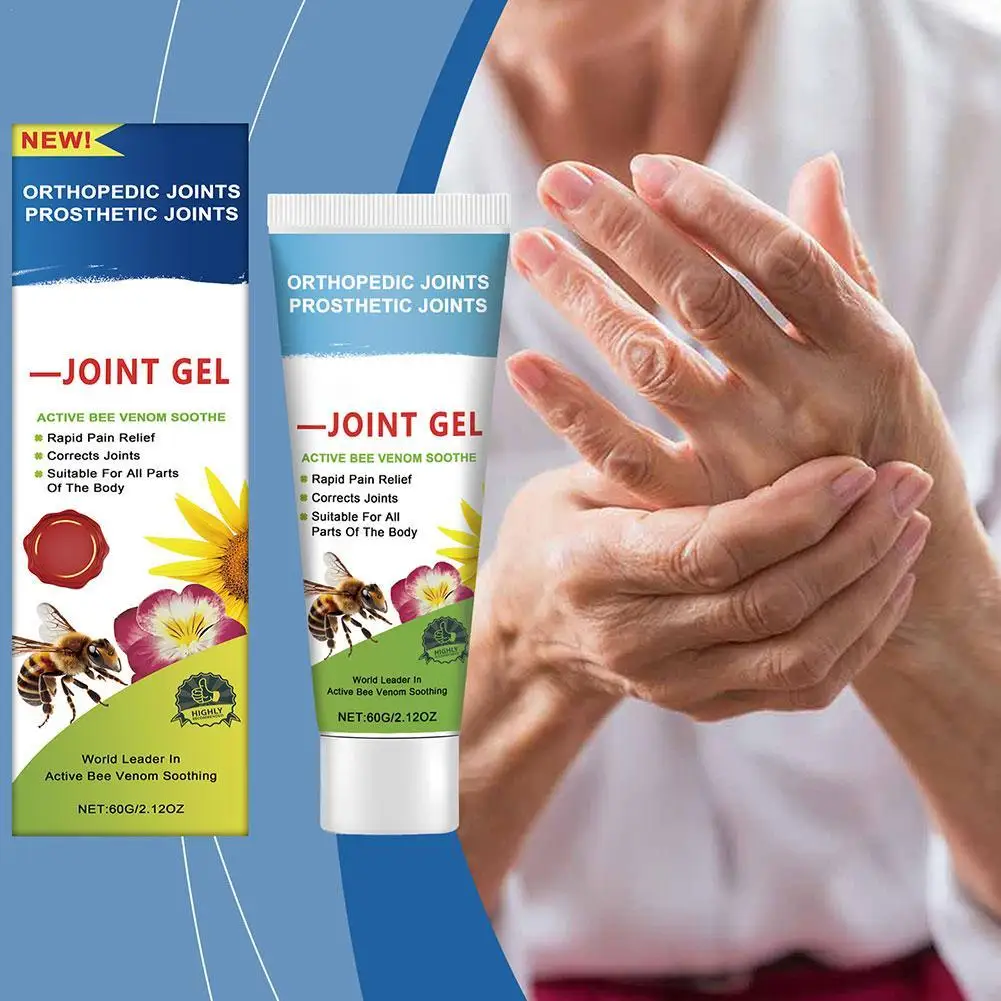 60 г Гель для облегчения суставов и костей крем терапии роликовый массажный