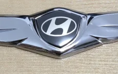 

Наклейки-эмблемы для Hyundai Sonata, Elantra, Tucson, Santa Fe: на передний капот или задний багажник, в форме крыла, аксессуары.